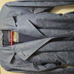 Women's Blue Raincoat